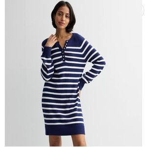 Henley Sweater Dress